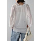 シアーニットアメスリタンク×Vネックプルオーバーセット 77-003793 | BONJOUR SAGAN | 詳細画像25 