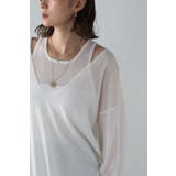 シアーニットアメスリタンク×Vネックプルオーバーセット 77-003793 | BONJOUR SAGAN | 詳細画像27 