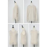 シアーニットアメスリタンク×Vネックプルオーバーセット 77-003793 | BONJOUR SAGAN | 詳細画像33 