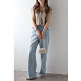 ゴールド釦ボクシーニットベスト 77-003817 | BONJOUR SAGAN | 詳細画像15 