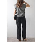 ゴールド釦ボクシーニットベスト 77-003817 | BONJOUR SAGAN | 詳細画像28 