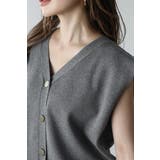 ゴールド釦ボクシーニットベスト 77-003817 | BONJOUR SAGAN | 詳細画像29 