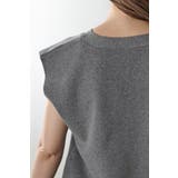 ゴールド釦ボクシーニットベスト 77-003817 | BONJOUR SAGAN | 詳細画像31 