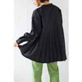 プリーツ切替バンドカラーシャツ | BONJOUR SAGAN | 詳細画像6 