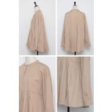 プリーツ切替バンドカラーシャツ | BONJOUR SAGAN | 詳細画像11 