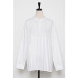 プリーツ切替バンドカラーシャツ | BONJOUR SAGAN | 詳細画像12 