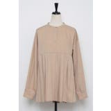 プリーツ切替バンドカラーシャツ | BONJOUR SAGAN | 詳細画像13 