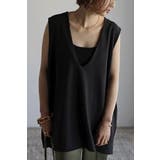 ディープVネックノースリーブカットソー 96-164737 | BONJOUR SAGAN | 詳細画像21 