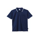 ネイビー | 【LIFEMAX】ライン入りベーシックドライポロシャツ | Etre pret
