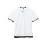 ホワイト | 【LIFEMAX】裾ラインリブドライポロシャツ | Etre pret