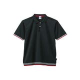 ブラック | 【LIFEMAX】裾ラインリブドライポロシャツ | Etre pret