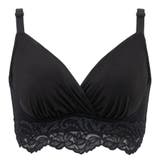 ブラック | 綿混ストレッチハイブリッドハートカップブラ２５ | BRADELIS NEW YORK