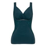 アンティークブルー | 綿混キャッチャーカップレースブラキャミ２４ | BRADELIS NEW YORK