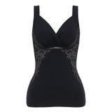 ブラック | 綿混キャッチャーカップレースブラキャミ２４ | BRADELIS NEW YORK