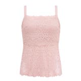桜ピンク | はくだけ簡単！レーシーロングブラ２５ | BRADELIS NEW YORK