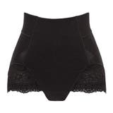 ブラック | やわらか綿混ハイウエストショーツ24 | BRADELIS NEW YORK