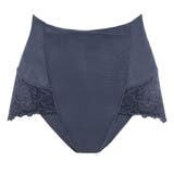 インディゴブルー | レーシーハイウエストショーツ２５ | BRADELIS NEW YORK