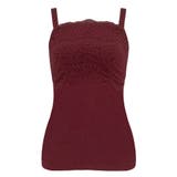 クランベリー | はくだけ簡単マドレーヌカップ綿混ブラキャミ24 | BRADELIS NEW YORK