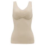 シアーグレージュ | ゆきねえ３６５綿混モアらく快適フルカップブラキャミ２４ | BRADELIS NEW YORK