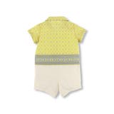 プロヴァンスプリントシャツレイヤード半袖カバーオール 子供服 キッズ | ブランシェス | 詳細画像15 