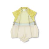 プロヴァンスプリントシャツレイヤード半袖カバーオール 子供服 キッズ | ブランシェス | 詳細画像16 