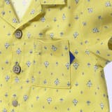 プロヴァンスプリントシャツレイヤード半袖カバーオール 子供服 キッズ | ブランシェス | 詳細画像18 