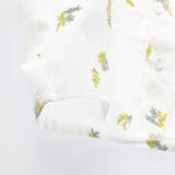 【ペア/お揃い】ミモザ刺繍半袖シャツ+ハーフパンツセット 子供服 キッズ | BRANSHES | 詳細画像10 