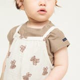 【ベビー/やわらかガーゼ】ガーゼサロペット+Tシャツセット 子供服 キッズ | BRANSHES | 詳細画像5 