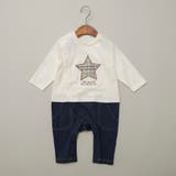 10:ネイビー | 【おそろい】長袖カバーオール | ブランシェス