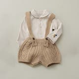 ブラウン | ニットサロペット＋ボディースーツセット | ブランシェス