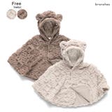 【ベビー】ケーブル柄ケープ | ブランシェス | 詳細画像1 