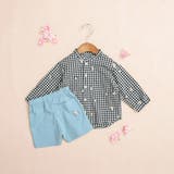 【おそろい】さくら刺繍長袖トップス&ボトムスセット | ブランシェス | 詳細画像1