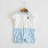 【ベビー】2WAY半袖カバーオール | ブランシェス | 詳細画像1 