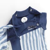 【おそろい】異素材切り替え半袖カーバーオール | ブランシェス | 詳細画像4 