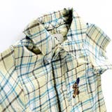 【おそろい】ぽこぽこ／サッカーチェック柄半袖カバーオール | ブランシェス | 詳細画像3 