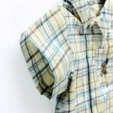 【おそろい】ぽこぽこ／サッカーチェック柄半袖カバーオール | ブランシェス | 詳細画像5 