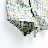 【おそろい】ぽこぽこ／サッカーチェック柄半袖カバーオール | ブランシェス | 詳細画像6 