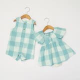 【おそろい】ブロックチェックカバーオール | ブランシェス | 詳細画像12 