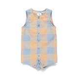 【おそろい】ブロックチェックカバーオール | ブランシェス | 詳細画像2 