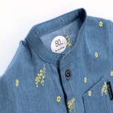 【ベビー/おそろい】ミモザ刺繍トップス&ボトムスセット | ブランシェス | 詳細画像7