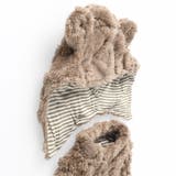 【ベビー】ケーブル柄クマ耳ベスト | ブランシェス | 詳細画像6