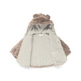 【ベビー】ケーブル柄ケープ | ブランシェス | 詳細画像5