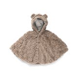 ブラウン | 【ベビー】ケーブル柄ケープ | ブランシェス