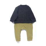 【おそろい】異素材切り替えカバーオール | ブランシェス | 詳細画像11 