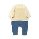 【おそろい】異素材切り替えカバーオール | ブランシェス | 詳細画像2 