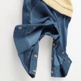 【おそろい】異素材切り替えカバーオール | ブランシェス | 詳細画像8 