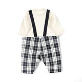 【おそろい】チェック柄カバーオール | ブランシェス | 詳細画像12 