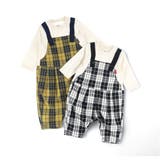 【おそろい】チェック柄カバーオール | ブランシェス | 詳細画像13 