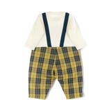 【おそろい】チェック柄カバーオール | ブランシェス | 詳細画像2 