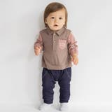 【おそろい】きんもくせい刺しゅうカバーオール | ブランシェス | 詳細画像10 